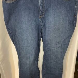 Duluth Trading Co Women's Skinny Leg Blue Jeans